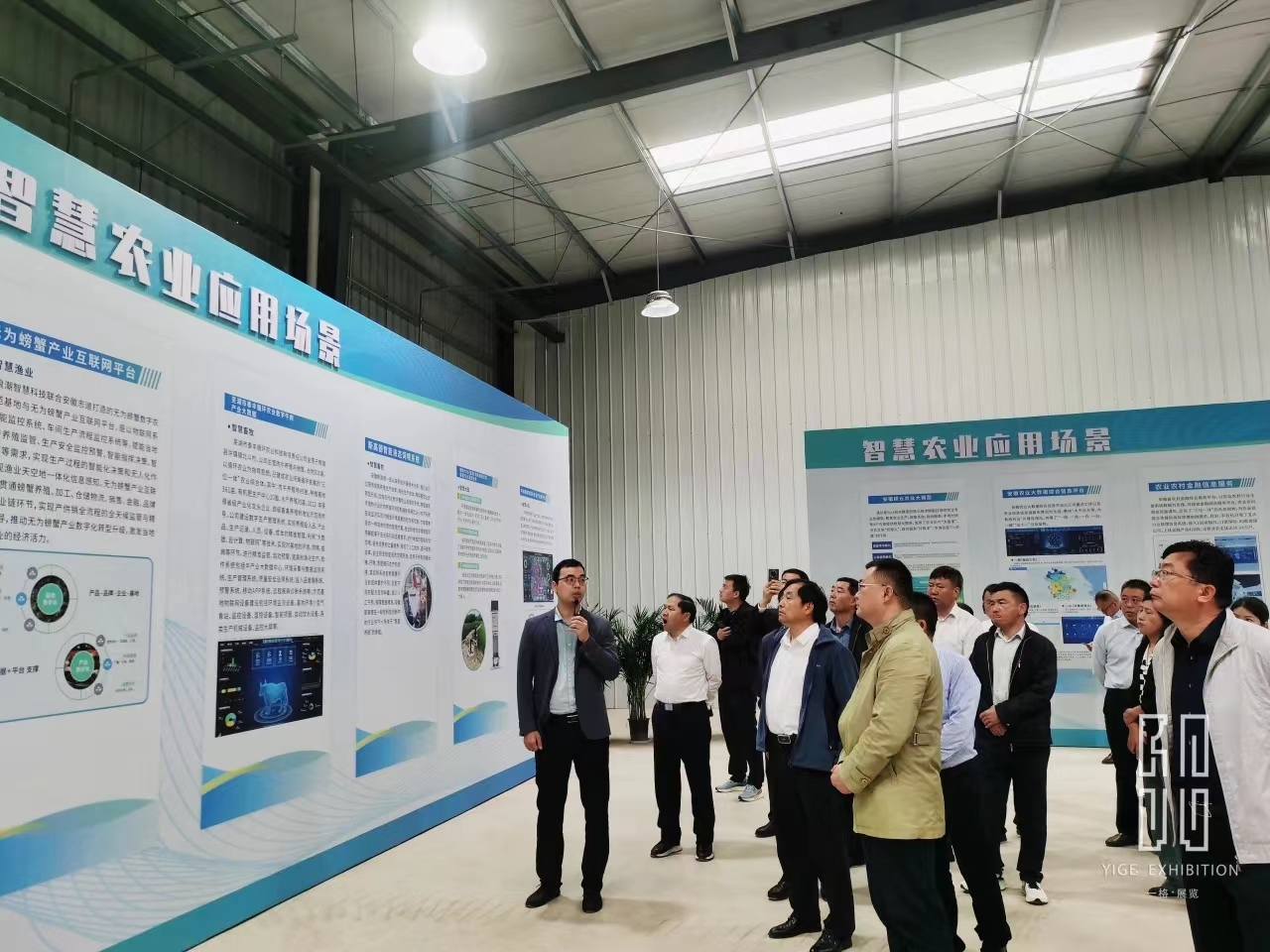一格展覽助力2024年安徽省智慧農(nóng)業(yè)應(yīng)用場景展示圓滿落地！